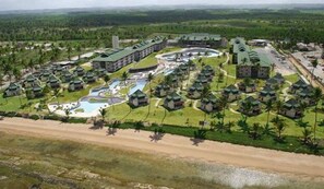 Aerial view - Apartamento Beach Class - Muro Alto (Ipojuca)