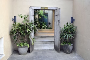 Entrada da propriedade