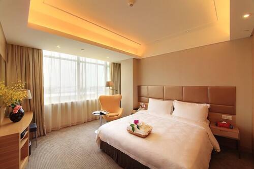 In-room safe, desk, blackout curtains, iron/ironing board