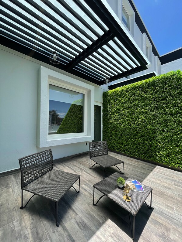 Terrace/patio - Fato Hotel (Querétaro)