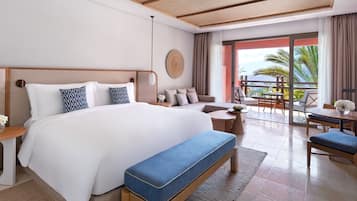 1 slaapkamer, luxe beddengoed, een minibar, een kluis op de kamer