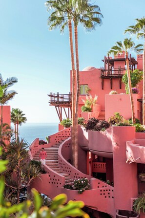 Blick von der Unterkunft