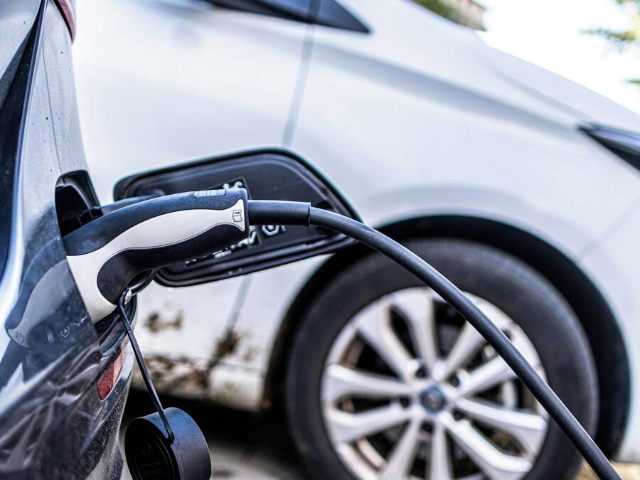 Oplaadpunt voor elektrische voertuigen