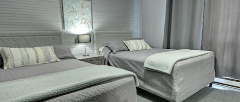 1 chambre, draps en coton égyptien, matelas Select Comfort, bureau