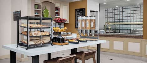 Daily buffet breakfast for a fee