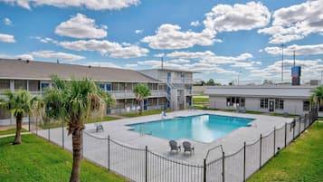 Seasonal outdoor pool