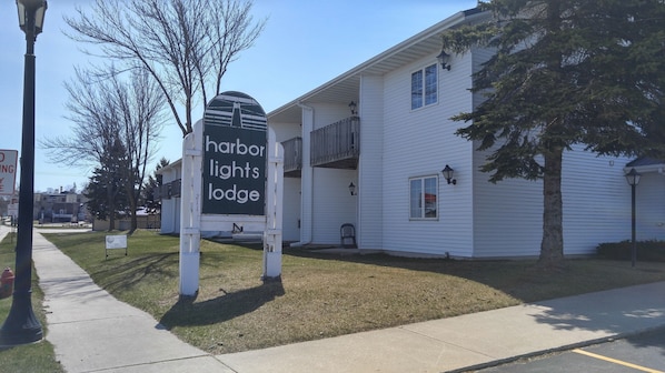 Konaklama yerinin ön cephesi