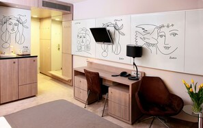 Hypo-allergenic bedding, desk, soundproofing, iron/ironing board - Hotel Hp Park Olsztyn (Olsztyn)