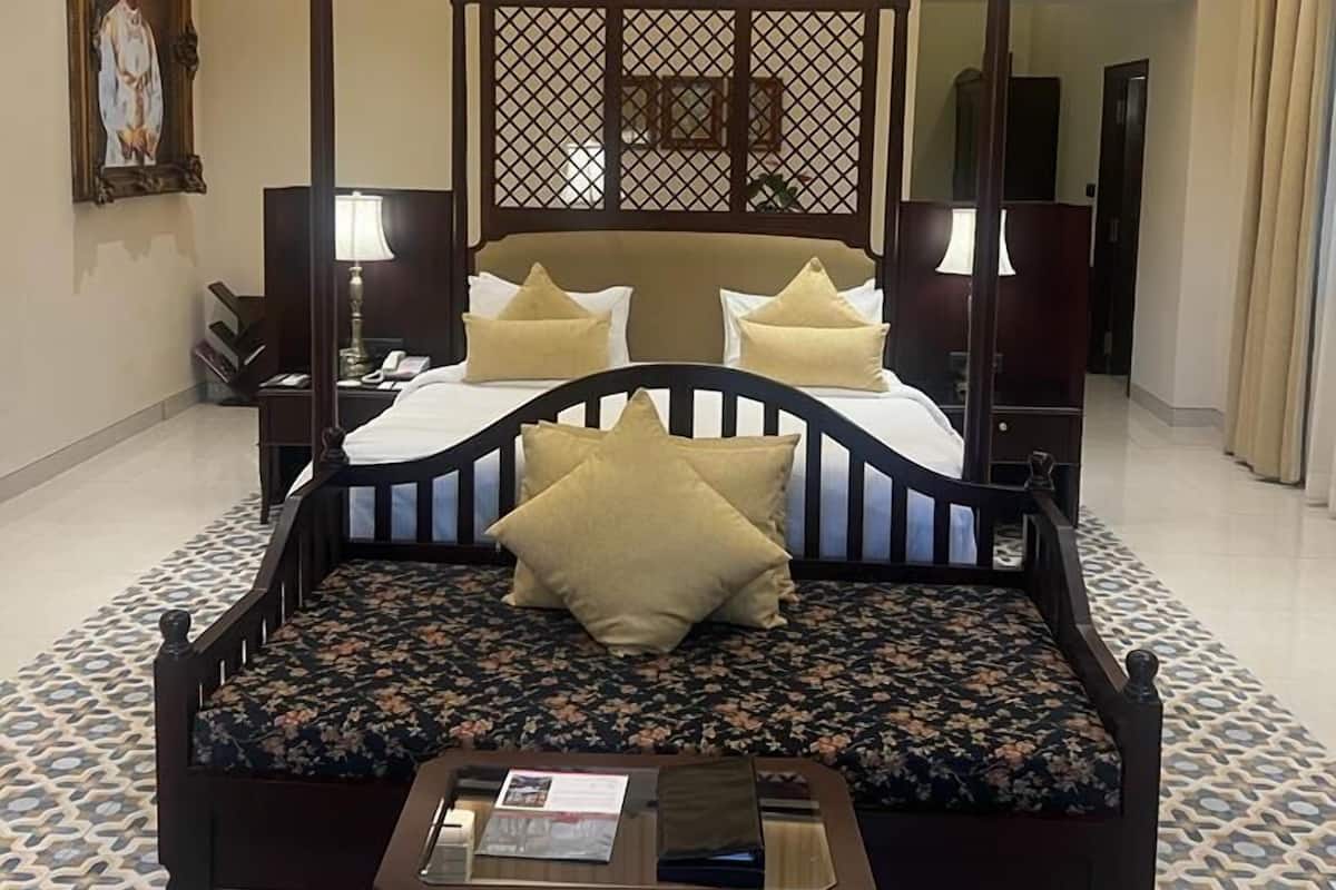 Royal Maharaja Suite with Jacuzzi and Balcony | 1 bedroom, Egyptian cotton sheets, premium bedding, memory foam beds