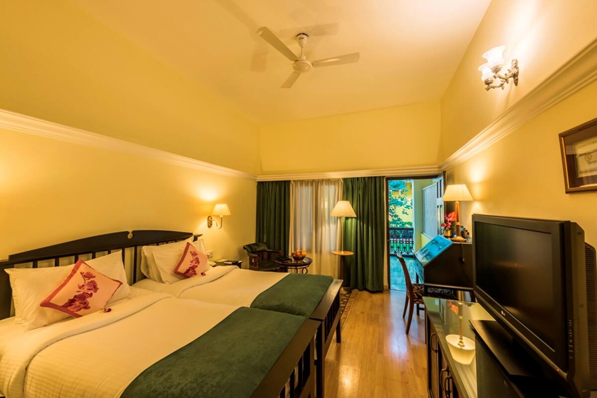 Royal Wing with Courtyard View | Egyptian cotton sheets, premium bedding, memory foam beds, minibar