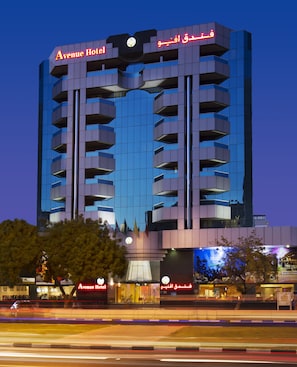 Front of property - evening/night - Avenue Hotel (Dubai)