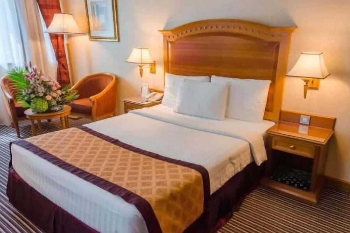 Ropa de cama de alta calidad y minibar