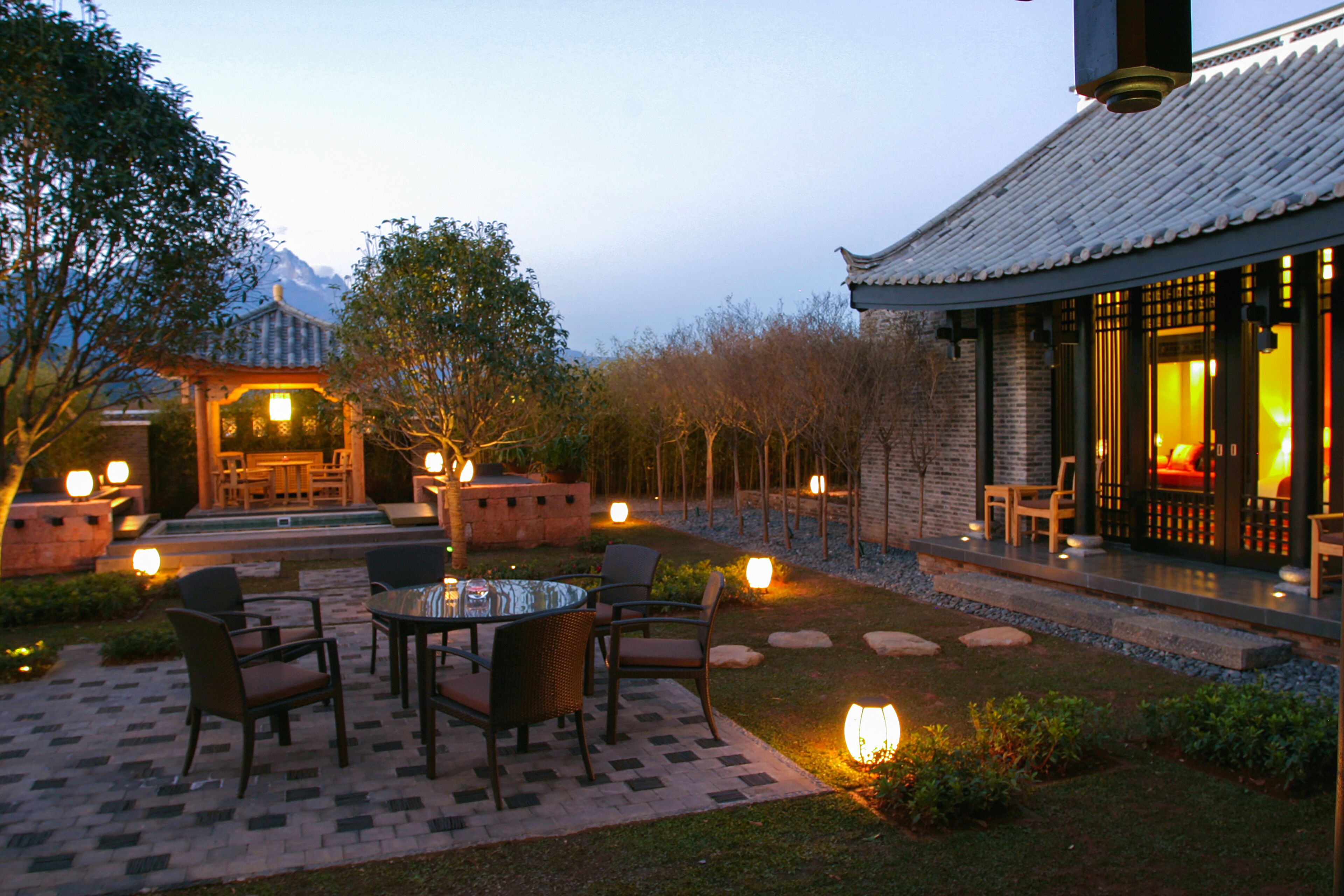 three bedroom mountain view pool villa,jet pool must heated 4-6 hours prior use,in-villa pool closed | view from room