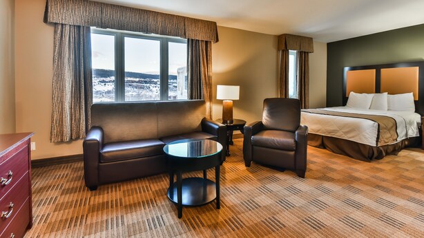 Suite, Kitchen | Living area | TV - Extended Stay Canada St. Johns (St. John's)