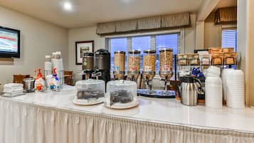 Free continental breakfast