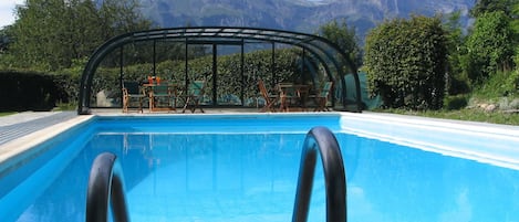 Seasonal outdoor pool