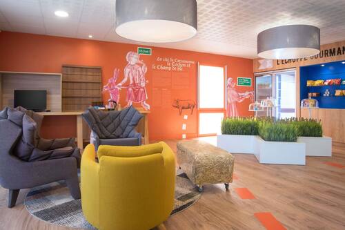 Lobby sitting area