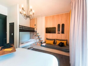 Standard Room, Multiple Beds | Premium bedding, in-room safe, laptop workspace, blackout drapes - ibis Styles Carcassonne La Cité (Carcassonne)