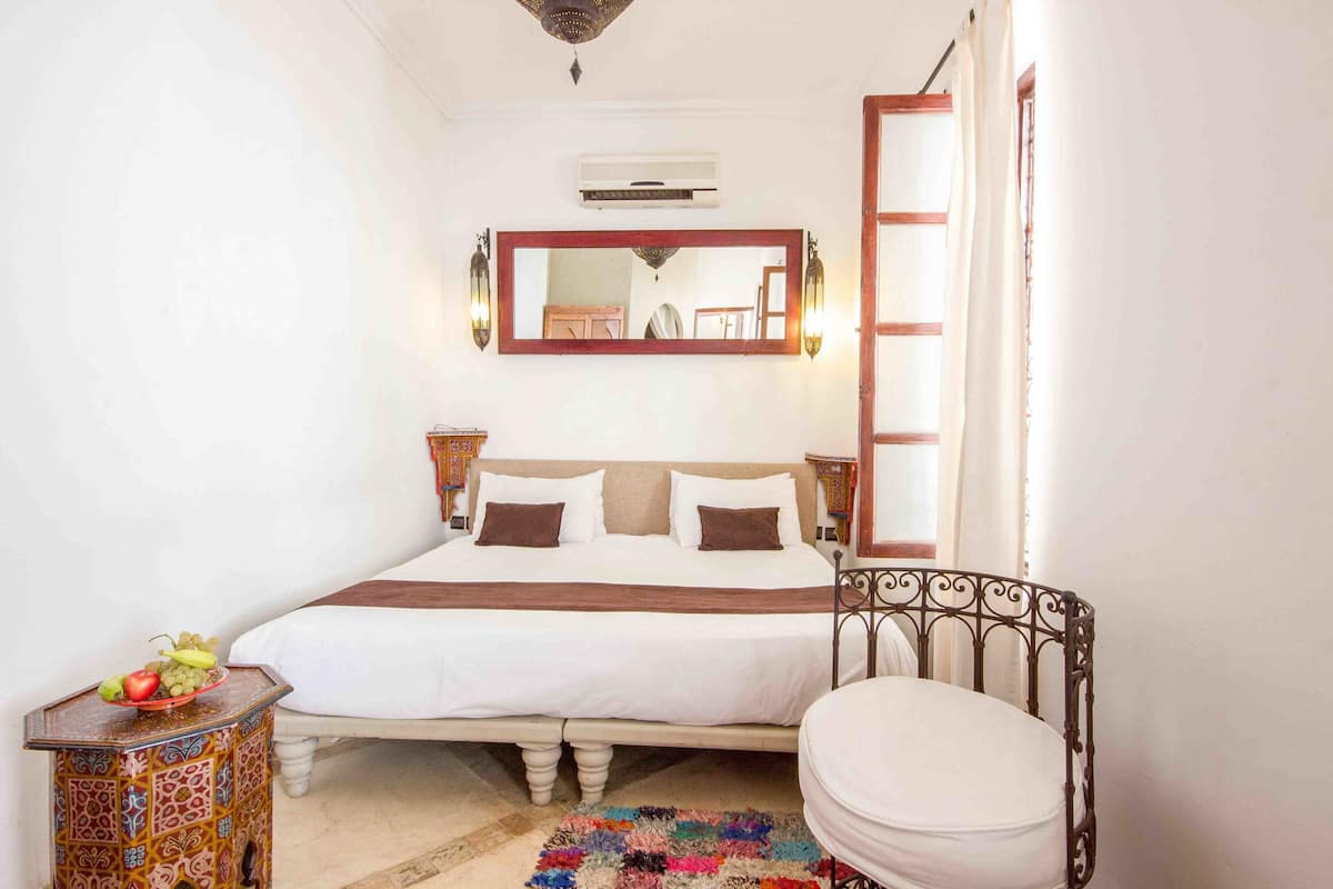 1 habitación y ropa de cama de alta calidad