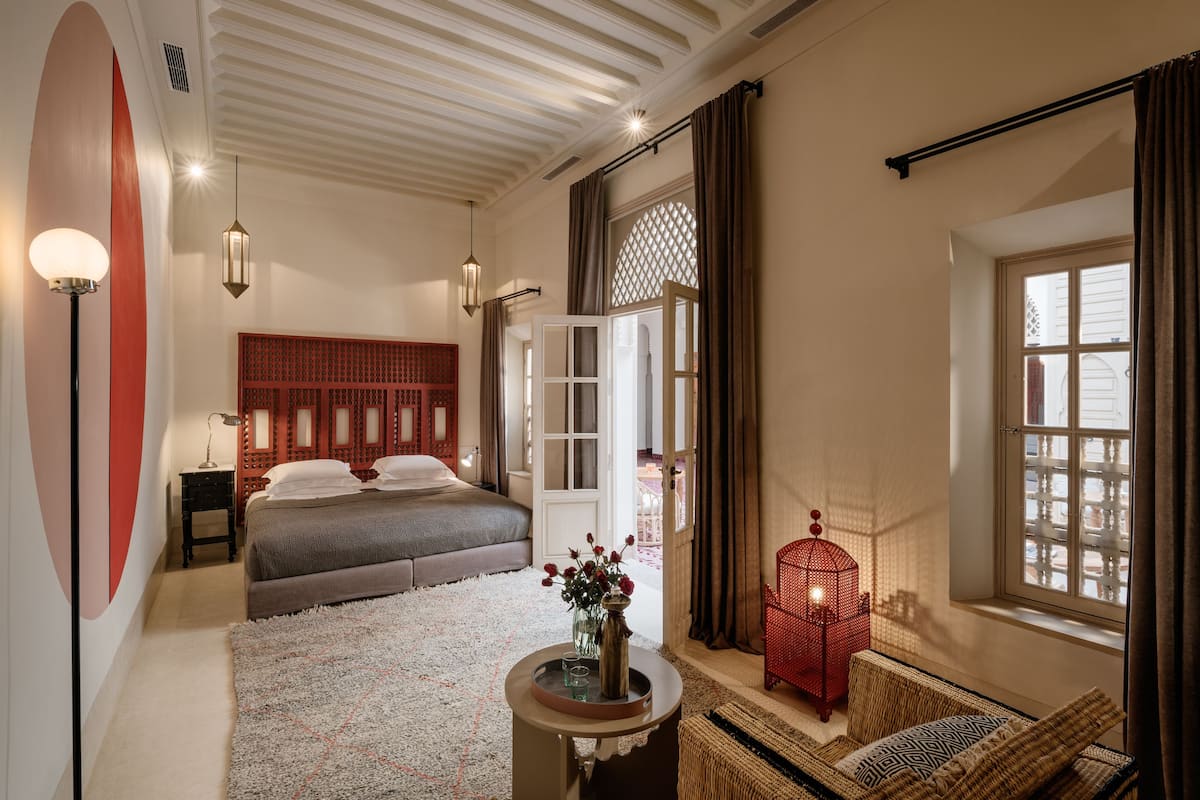 Chambre Deluxe | Coin séjour