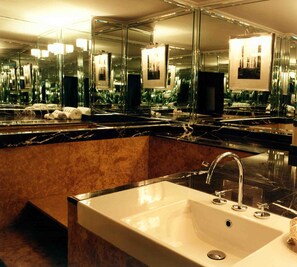 Free toiletries, hair dryer, bathrobes