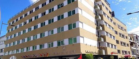 Voorkant van accommodatie