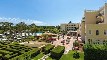 Blick von der Unterkunft