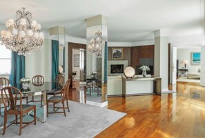 Premium bedding, down duvets, minibar, in-room safe