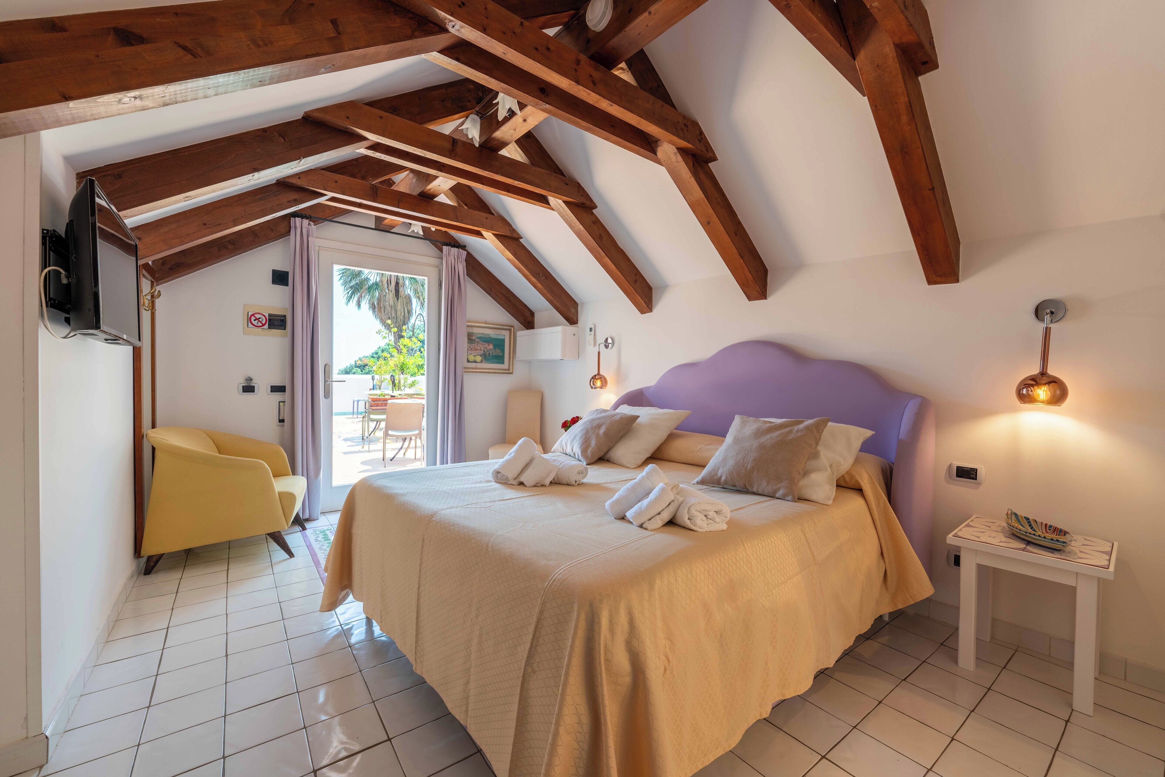 Junior-Suite, Meerblick | Italienische Bettbezüge von Frette, hochwertige Bettwaren