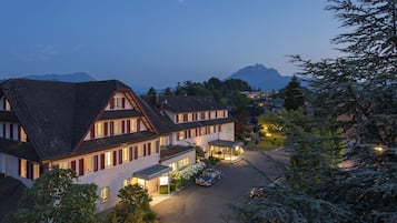 Front of property - evening/night