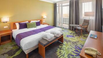 高級雙人房 | 1 間臥室、迷你吧、客房內保險箱、書桌