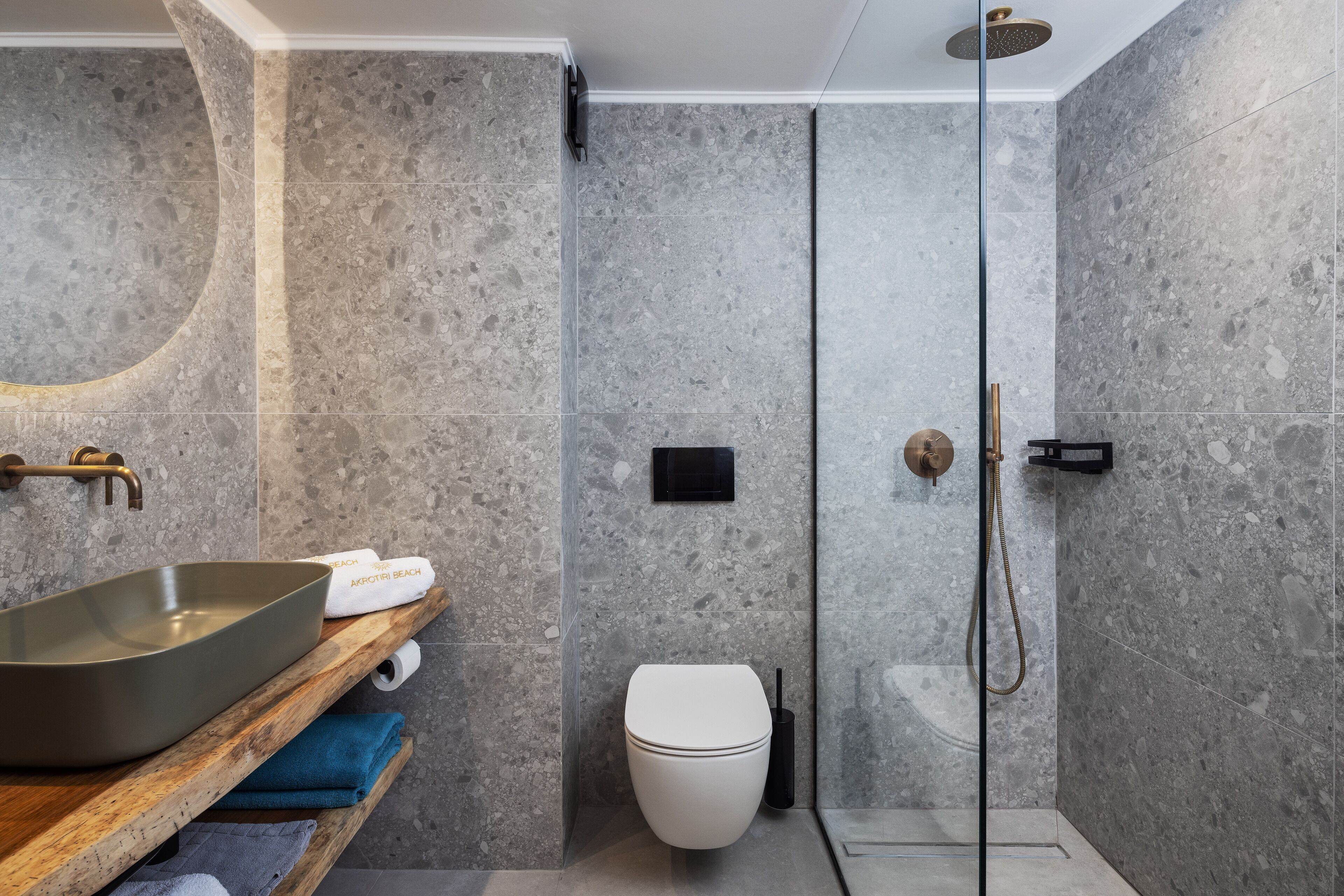 superior double or twin room (east side open sea view) | bathroom | combined shower/bathtub, free toiletries, hair dryer, slippers