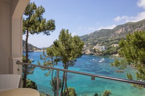 Superior Double or Twin Room (West Side Bay View) | Terrace/patio - Akrotiri Beach Resort & Spa - Adult Friendly (Corfu)