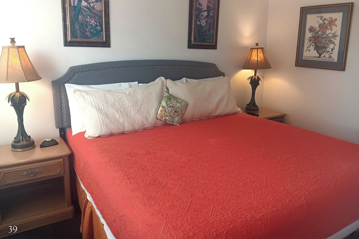 Maison en rangée, 1 très grand lit (Room 39) | 1 chambre, décor unique, ameublement unique, système d’insonorisation
