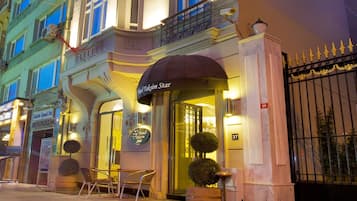 Fassade der Unterkunft