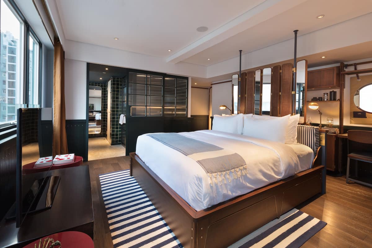 Extra Large King Room | Biancheria da letto di alta qualità, minibar, cassaforte in camera