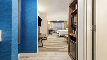 Premium bedding, pillow-top beds, in-room safe, desk