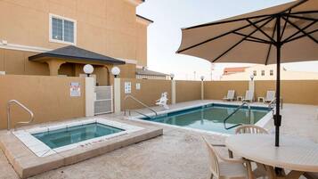 Seasonal outdoor pool