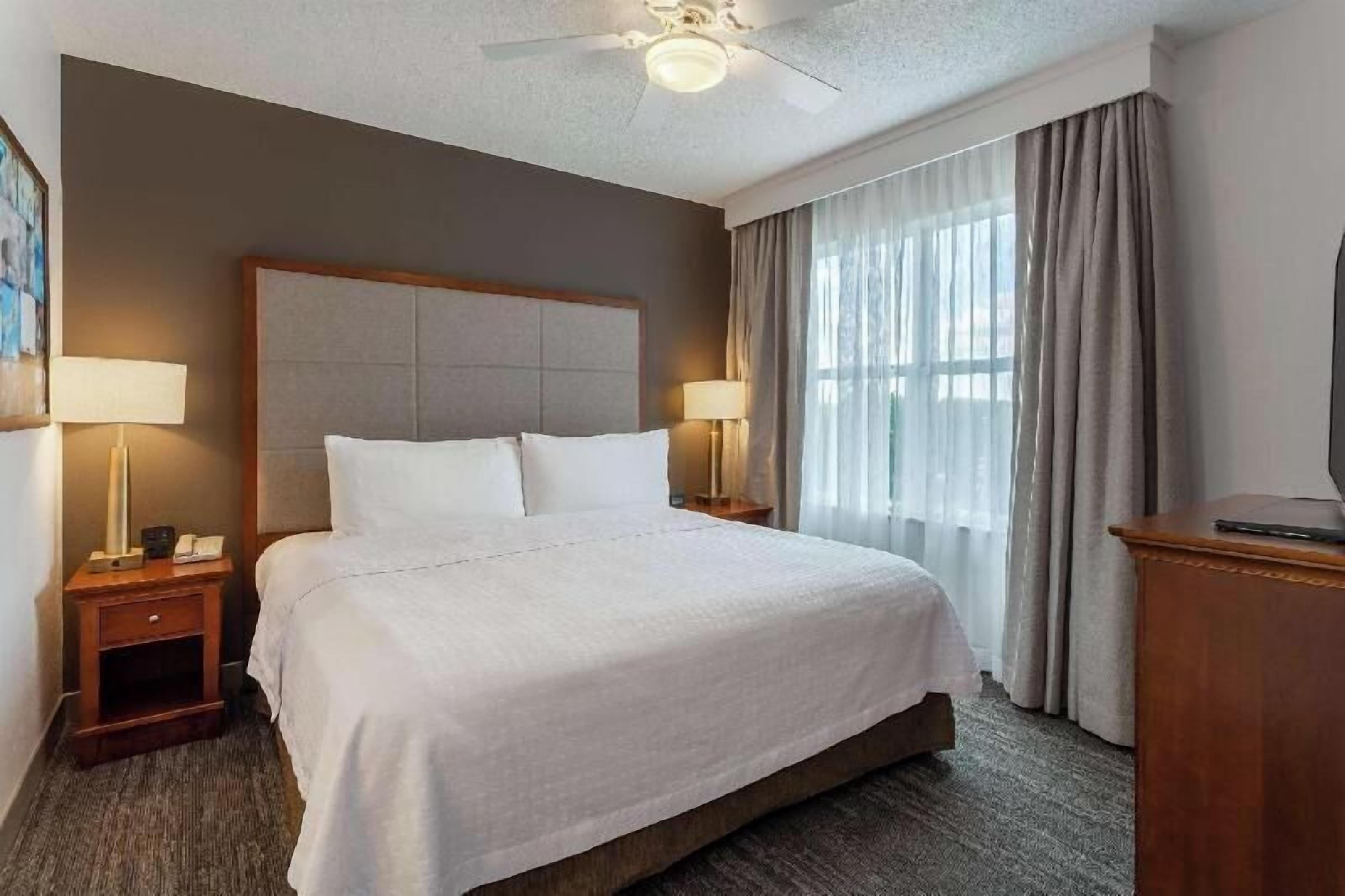 Premium bedding, pillowtop beds, in-room safe, desk