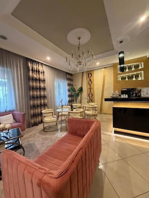 Sitzecke in der Lobby