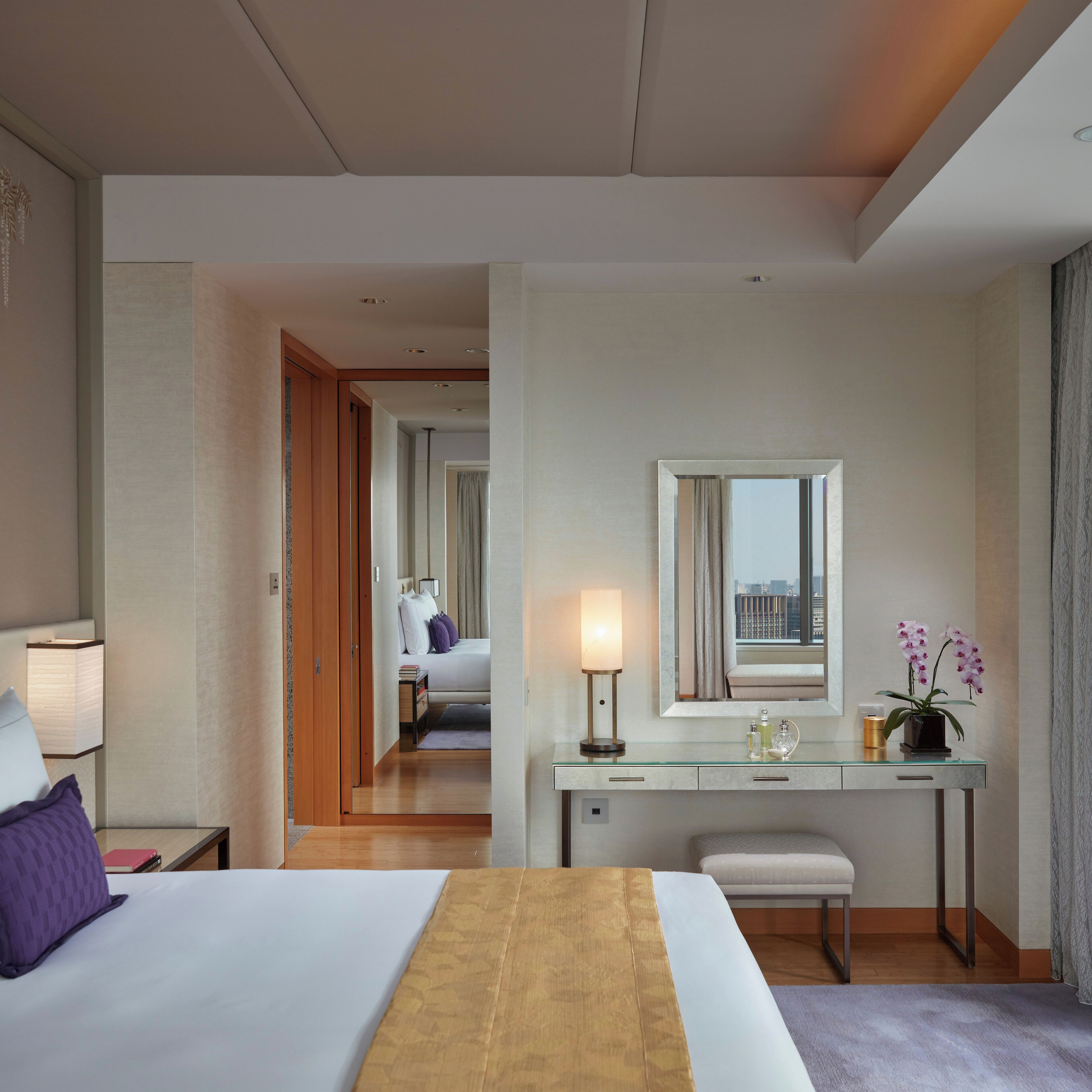 Premium bedding, minibar, in-room safe, desk