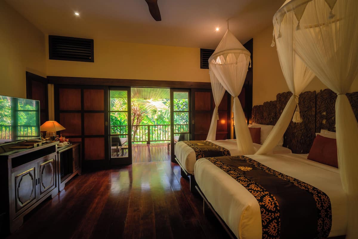 Two Bedroom Pool Villa | Premium bedding, minibar, in-room safe, desk