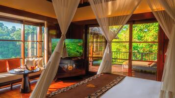 Two Bedroom Pool Villa | Premium bedding, minibar, in-room safe, desk