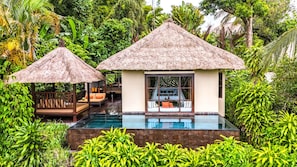Riverside Pool Villa | Premium bedding, minibar, in-room safe, desk