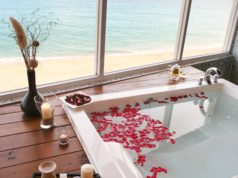 Tina de hidromasaje interior