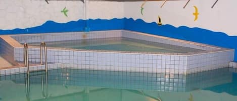 Indoor pool, outdoor pool