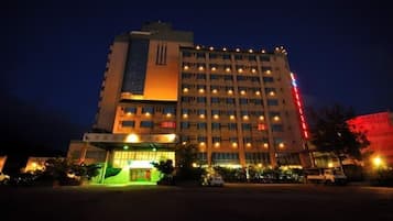 Front of property - evening/night