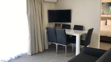 Three Bedroom Apartment | Living room | 20-inch TV with digital channels