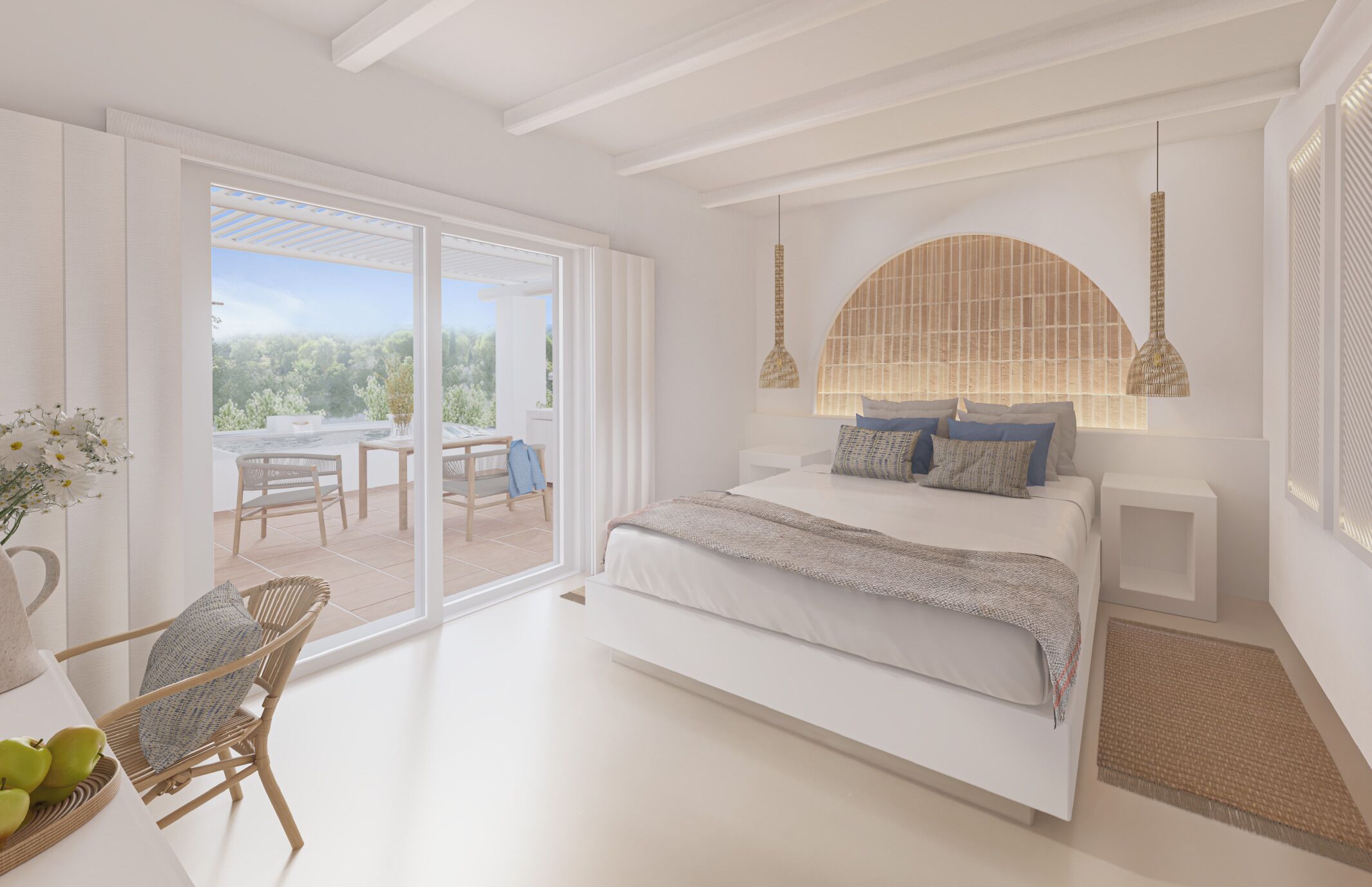 Olival Pool Suite | Free minibar items, in-room safe, blackout curtains, free WiFi