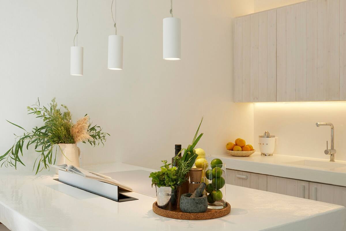 villa, 3 bedrooms, private pool, garden view (indigo) | private kitchen | espresso maker, coffee/tea maker, electric kettle